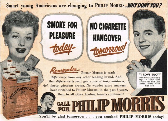 1 جنوری، امریکہ میں تمباکو نوشی بارے اشتہار بازی پر پابندی لگائی گئی