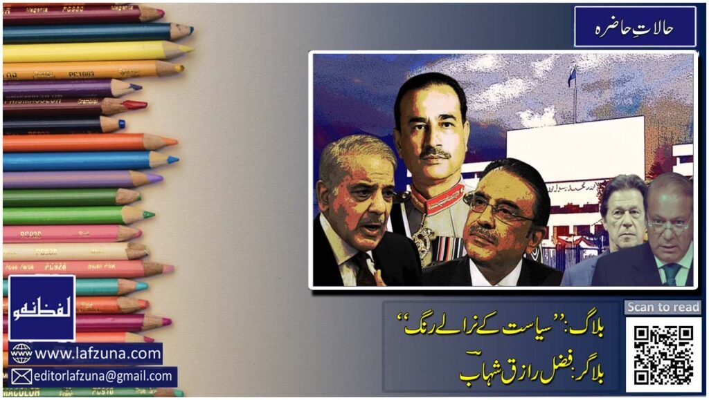 Blogger Fazal Raziq Shahaab