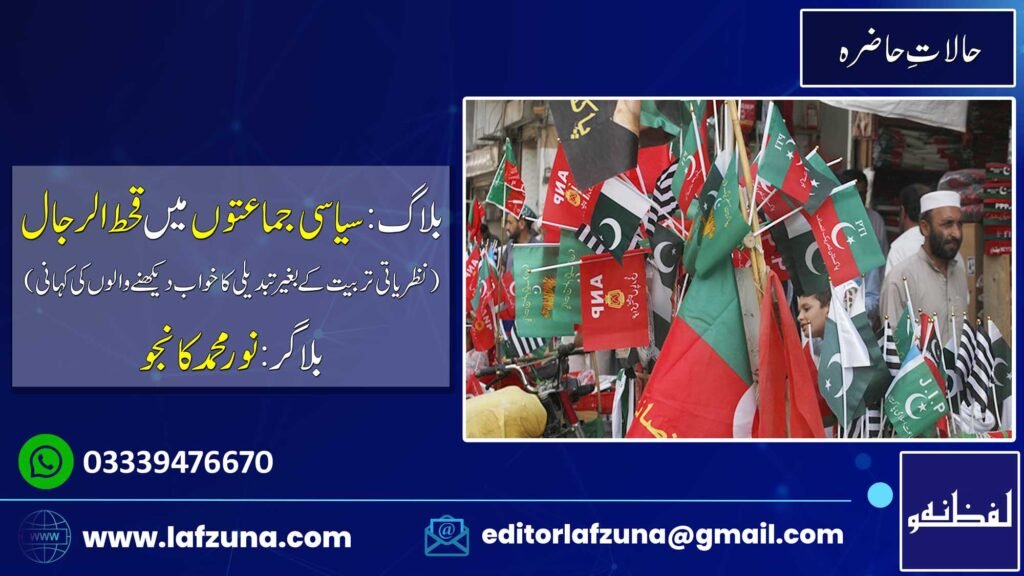 Blogger Noor Muhammad Kanju