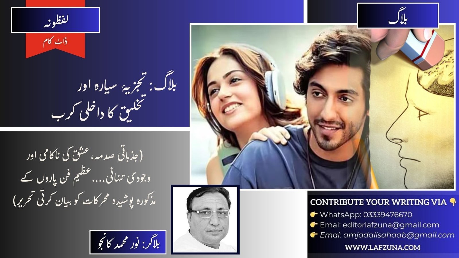 Blogger Noor Muhammad Kanju