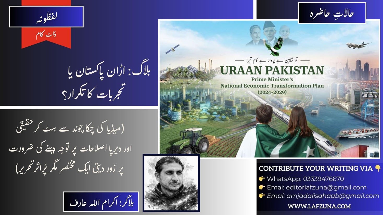 Blogger Ikram Ullah Arif