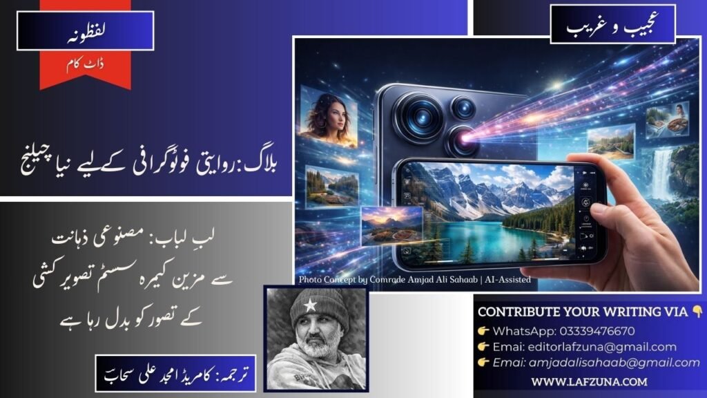 Blogger Comrade Amjad Ali Sahaab