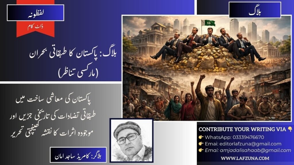 Blogger Comrade Sajid Aman