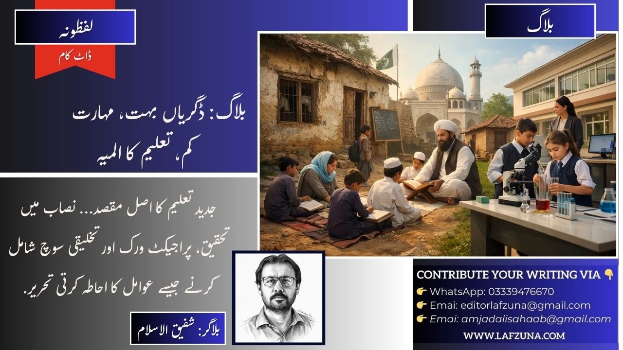 Blogger Shafiq ul Islam