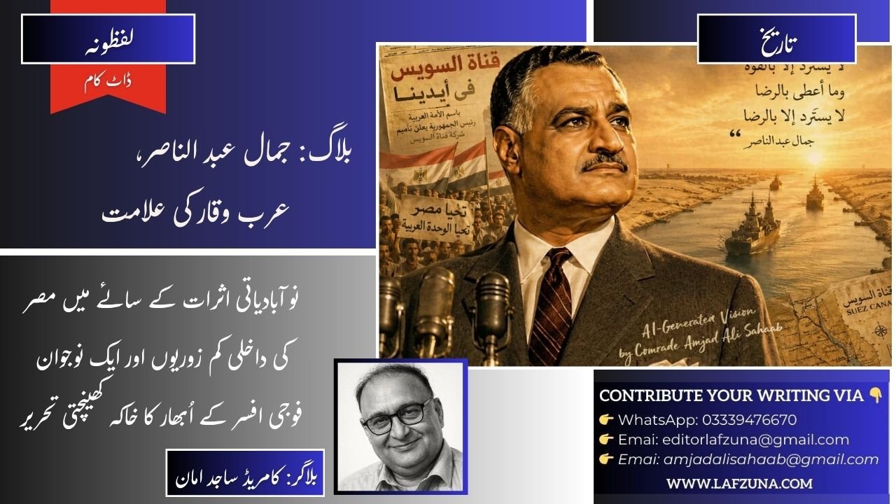 Blogger Comrade Sajid Aman