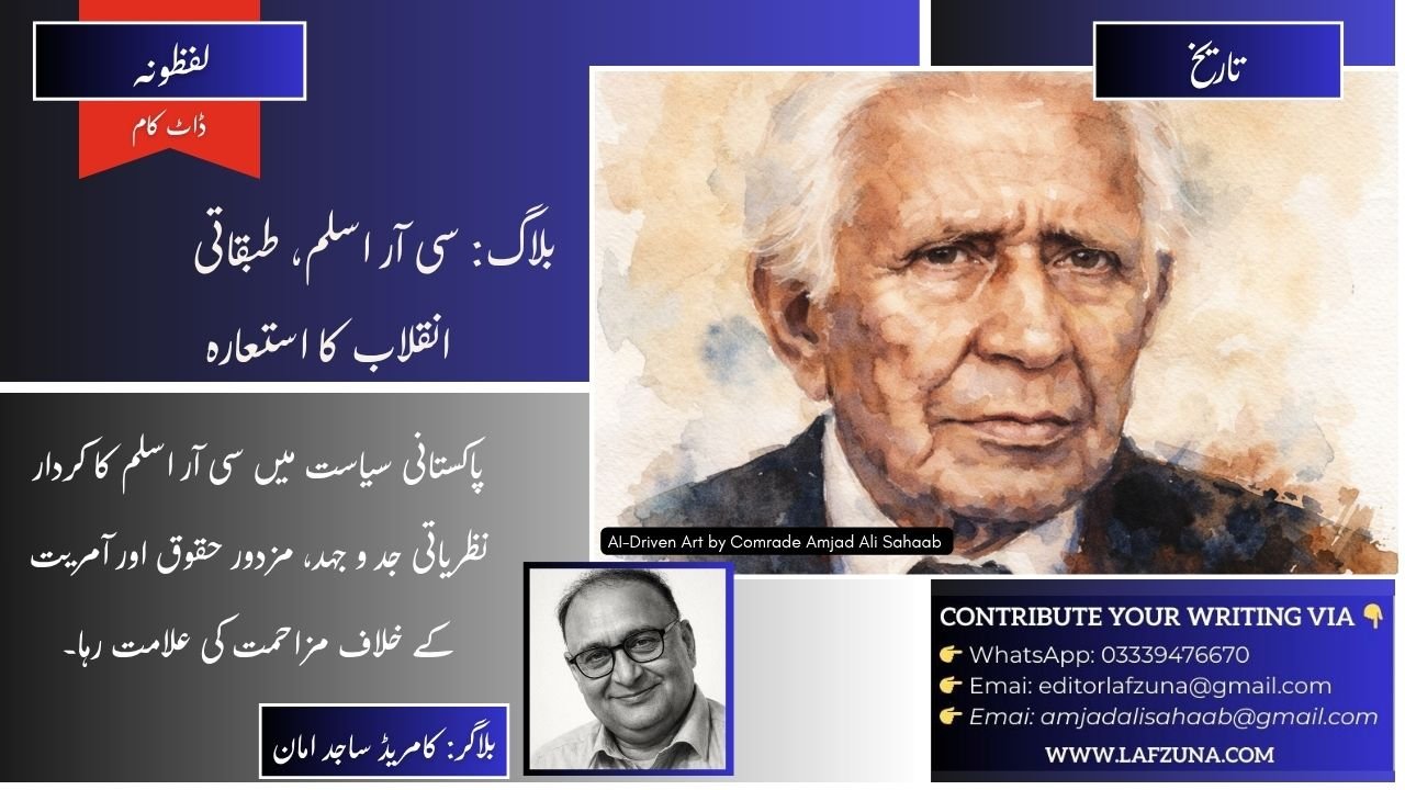 Blogger Sajid Aman