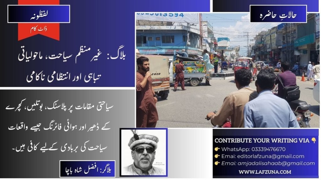 Blogger Afzal Shah Bacha