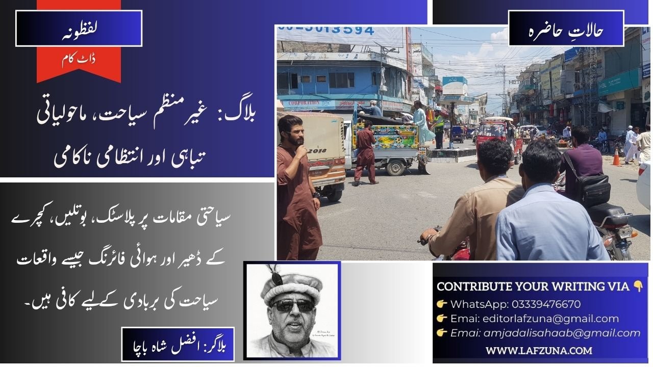 Blogger Afzal Shah Bacha