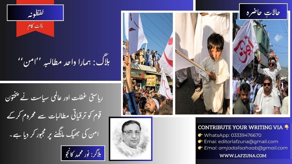 Blogger Noor Muhammad Kanju