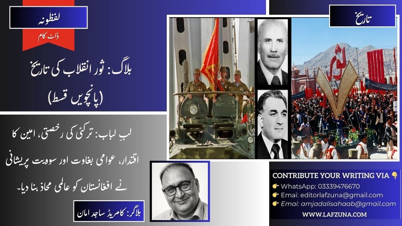 Blogger Comrade Sajid Aman
