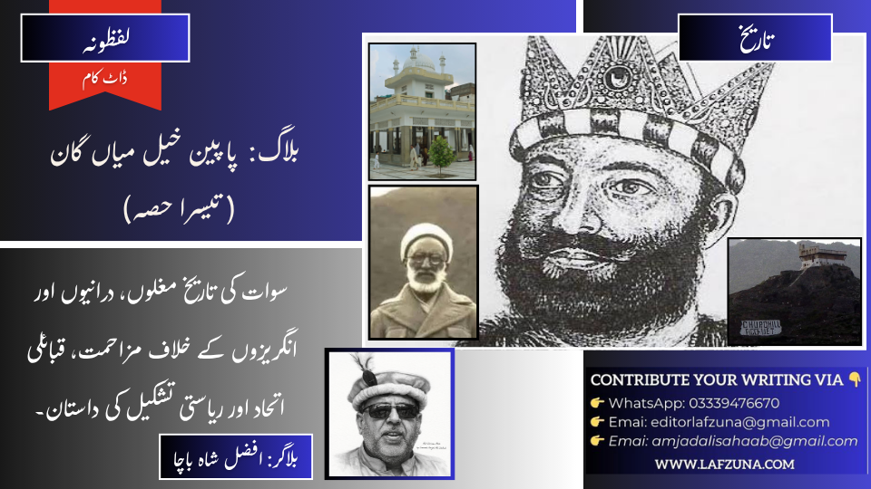 Blogger Afzal Shah Bacha, Najigram Swat