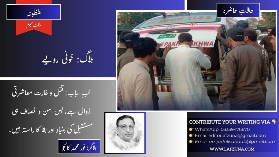 Blogger Noor Muhammad Kanju
